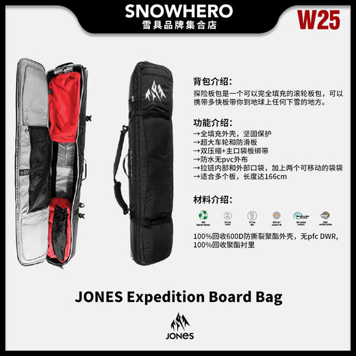 24/25雪季JONES野雪包 板包预售 商品图4