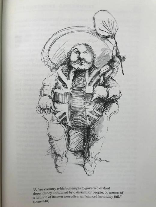 含藏书票限量版！约翰·穆勒政治文集 配多幅插图 豪华皮装18开 商品图10