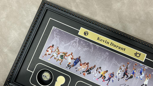 收藏系列 杜兰特 装饰纪念画（非亲签） 商品图4