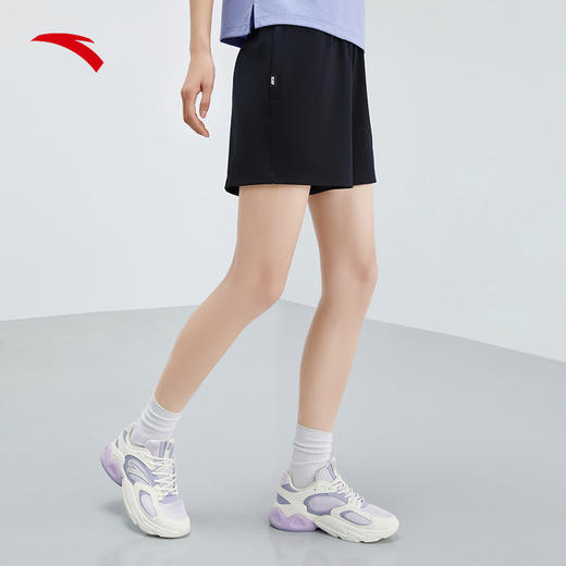 安踏（ANTA）冰丝裤丨运动短裤女夏季新款针织休闲五分薄款裤子162328301 商品图2