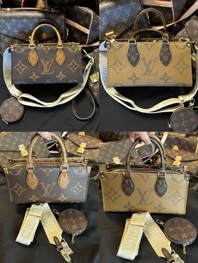 驴家手提包女2024夏季新款复古老花质感通勤百搭女士单肩斜挎包