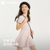 【24年夏新品】moodytiger女童24夏新款v领拼接吸湿排汗透气弹力连衣裙42211909 商品缩略图2
