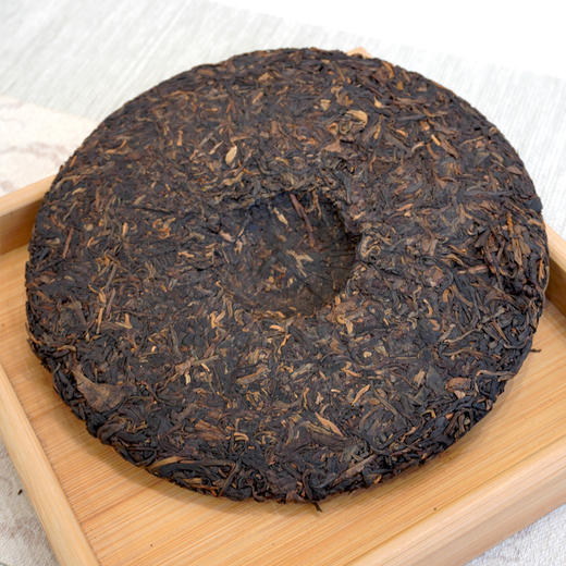 2005年502批次南峤蓝孔雀普洱老生茶 勐海布朗料舒服烟香好回甘 干仓真品高品质老生茶 商品图10