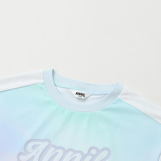 女童冰感防晒短袖T恤夏季新款安奈儿童装实体店同款AG421786 商品图4