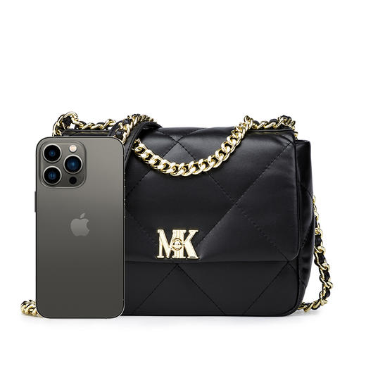 【恬妈推荐】MICAREL KMOR 新款斜挎单肩女包菱格链条小方包MK8988 商品图2