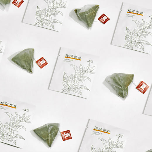 贡牌丨桂花龙井 绿茶 调味茶 30g（3g*10包） 商品图1