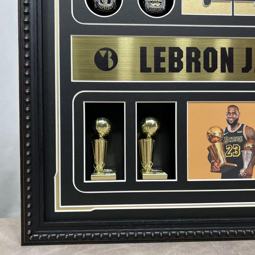 收藏系列 勒布朗詹姆斯 装饰纪念画 豪华版（非亲签） 商品图1