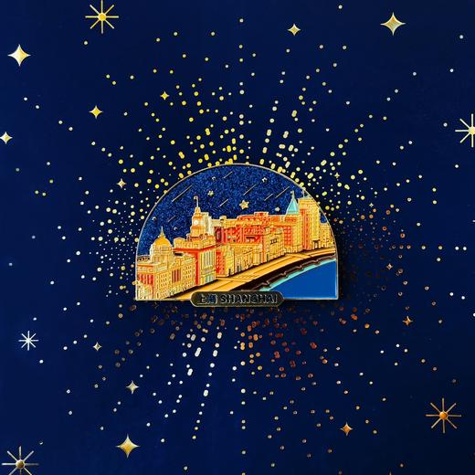 【上海城市系列】漫步上海冰箱贴 商品图0