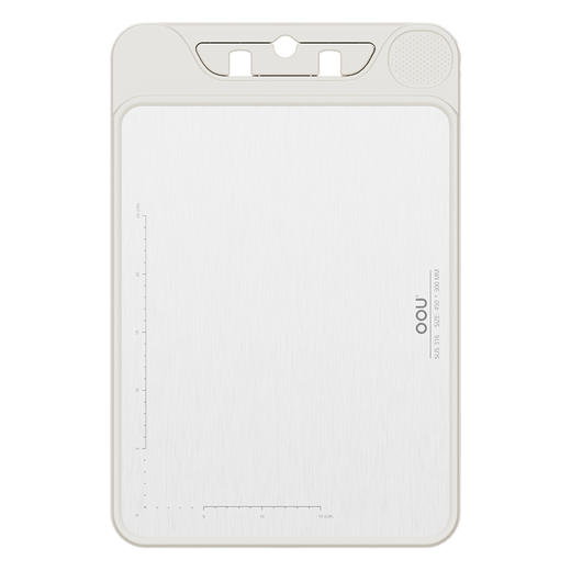 OOU O5升级可立式多功能不锈钢抗菌双面菜板CB0010W 商品图1