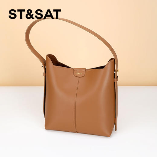 星期六极简风大容量水桶包SS3521A580 商品图5