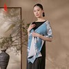 SAINTJOY/上久楷 女士宋锦双面长巾 围巾 疏影 SCS19004 商品缩略图6