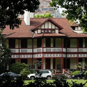 西洋花园官邸与中国江南园林独特建筑场地
