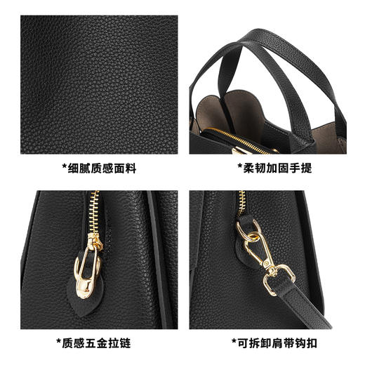 星期六时髦百搭大容量手提包SS3521A416 商品图5
