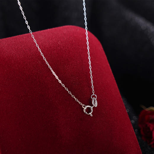 子佩集S925银【福益】套链项链【DSD940】纯银琥珀蓝珀2404 商品图4