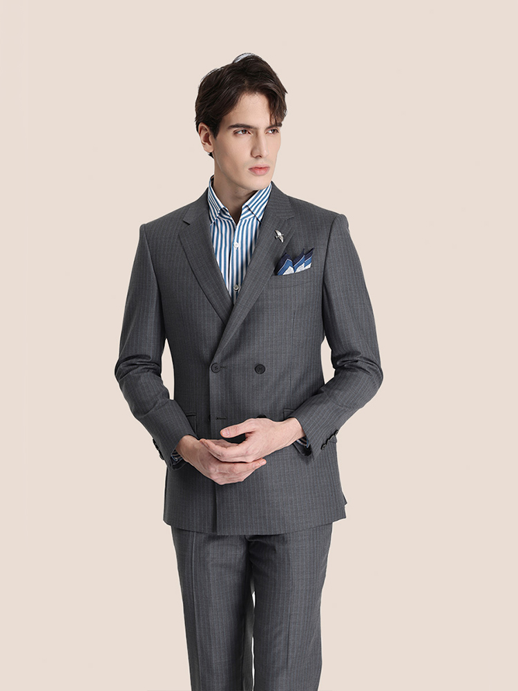 callisto绵羊毛混纺西服 STBWJ041C