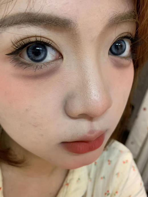 半年抛 Sunny Girl Con 甜酷水瓶 14.5 虹膜高光蓝 商品图3