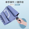 【莫兰迪色系！mini黑胶防晒雨伞】全自动折叠，轻便可收纳，晴雨两用太阳伞！女防紫外线遮阳伞高颜值三折伞雨伞 商品缩略图1