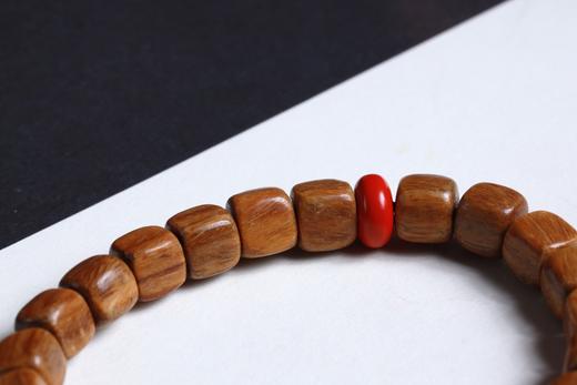 LT0021°路路皆顺·绿檀·五路财神手串 商品图6