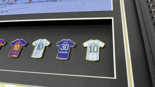 收藏系列 梅西 装饰纪念画 豪华版（非亲签） 商品图6