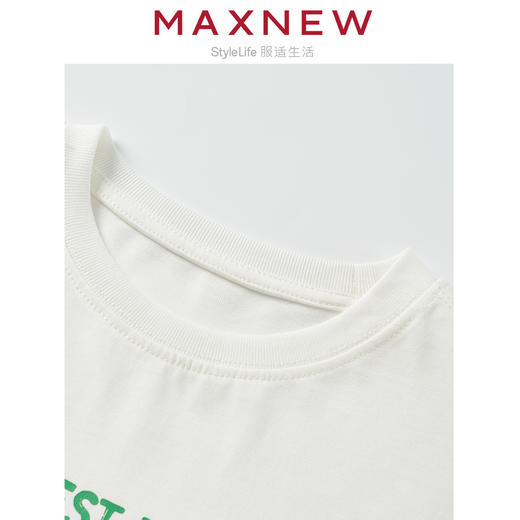 【T恤】童装全棉字母印花T恤 1N2341221 商品图2