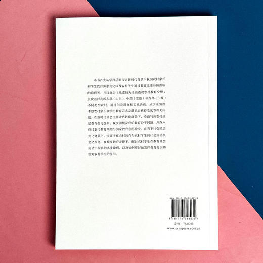 新时代农村教育需求与机会获得研究 张济洲著 促进教育公平 商品图2