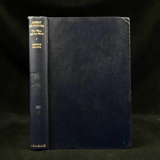 1947年 阿尔贝特·施韦泽：其人与其思想 30幅插图 漆布精装18开 商品图0