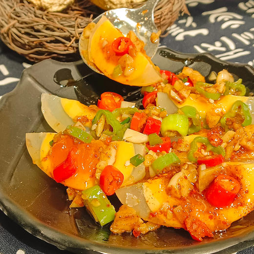 【非遗技艺】非遗黄金皮蛋 蛋黄流心 12枚/24枚 家庭/礼盒装 商品图3