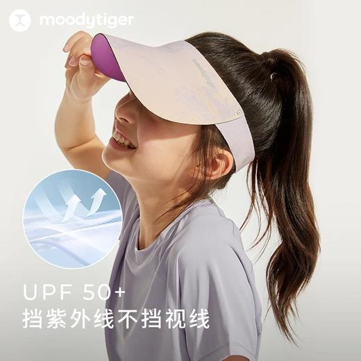 【24年夏新品】moodytiger儿童空顶帽24夏新款男女童3D可折叠轻便遮阳防晒帽42532403 商品图2