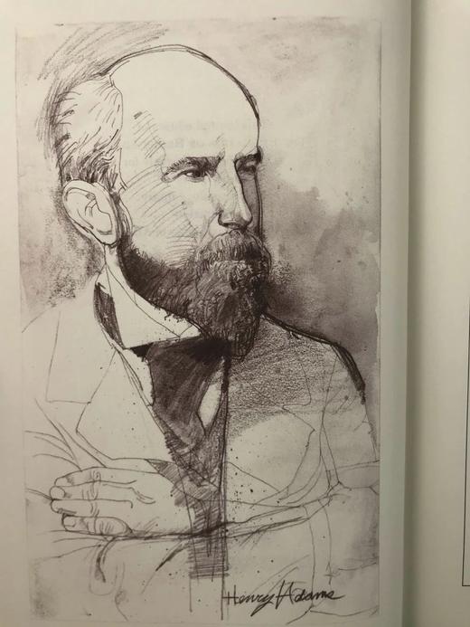 含藏书票限量版！亨利·亚当斯的教育 配多幅插图 豪华皮装大32开 商品图3