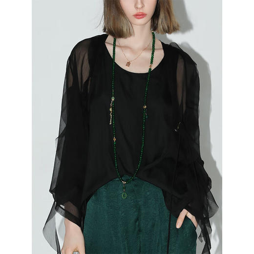 COCOBELLA丝光质感肌理缎面背心夏丝滑可外穿混搭吊带VT0003B 商品图1