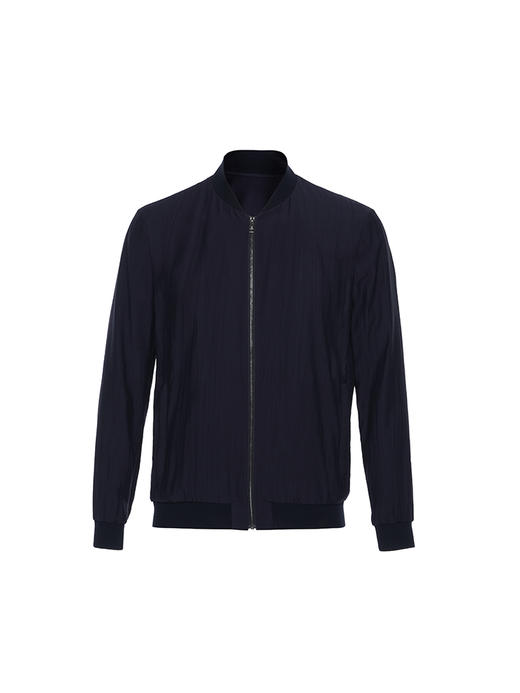 callisto藏青粘纤混纺夹克 STFEJ270Y 商品图3