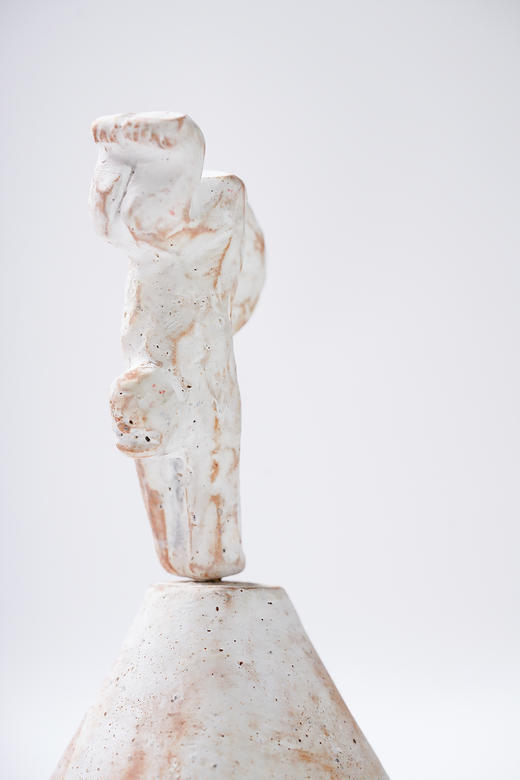 石原稔久44雕刻｜猿和狮子 商品图5