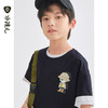 水孩儿童装夏季新款儿童短袖男童透气舒适圆领衫女童时尚印花T恤 商品缩略图3