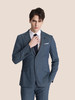 callisto蓝色全羊毛西服 STBWJ012C 商品缩略图0