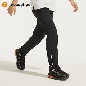 【24年夏新品】moodytiger男童机能风运动长裤24夏新款拼接轻便透气宽松裤子