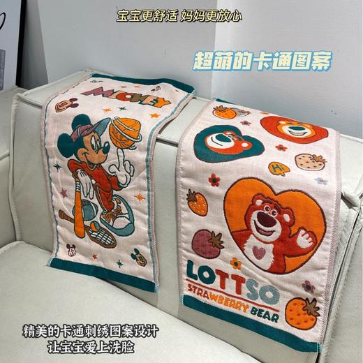 儿童纱布毛巾刺绣婴儿口水宝宝洗澡小方巾新生儿棉洗脸巾_ym 商品图3