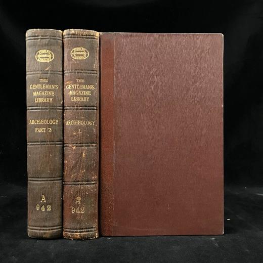 1886年 绅士杂志考古学精选（全2卷） 真皮脊精装大32 开 商品图0