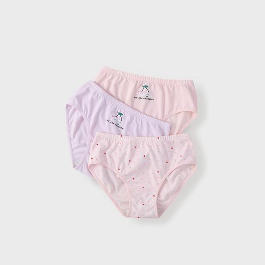 【实体店同款】女童三角裤三件装夏季新款安奈儿童装JG427186 商品图0