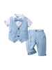 【英伦西服男童2件套】夏装宝宝衣服夏季绅士礼服周岁儿童套装 商品缩略图4