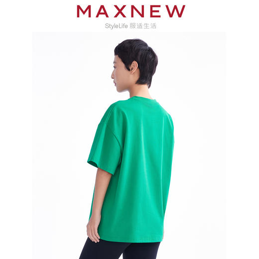 【T恤】“others”系列舒适亲肤宽松时尚印花T恤 1N2221258 商品图2