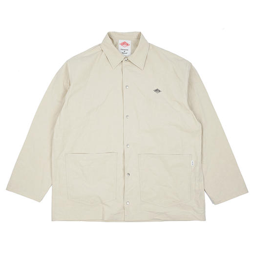 DANTON WCL_COVERALL SHIRT 男装休闲工装衬衫夹克 翻领按扣外套 商品图3