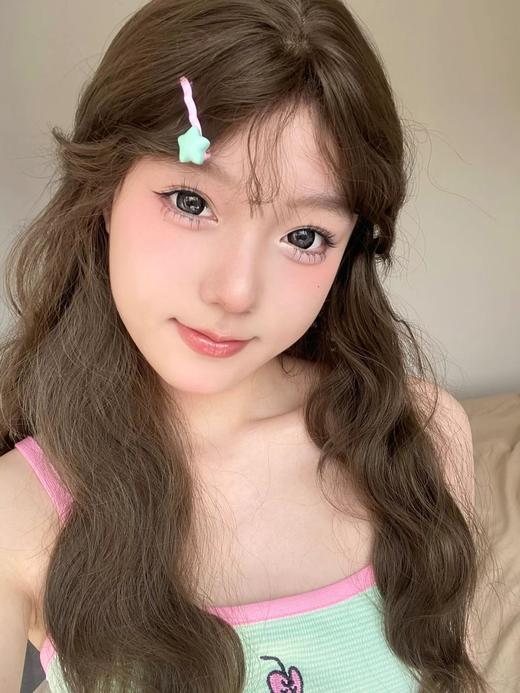 <月抛大直径>-Macycon月抛-萌妹妹 灰-14.5mm【月抛 0-800度 不含525/575】 商品图1