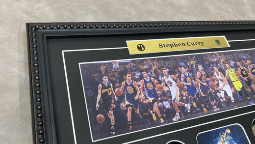 收藏系列 史蒂芬库里 装饰纪念画（非亲签） 商品图2