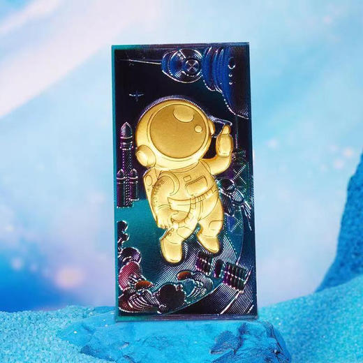 梦想启航 航天模型摆件 含足金0.1克 商品图2