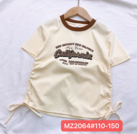 【新上架】木佑果夏MZ2064女中童短袖TF240308