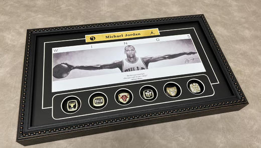 收藏系列 迈克尔乔丹 装饰纪念画（非亲签） 商品图1