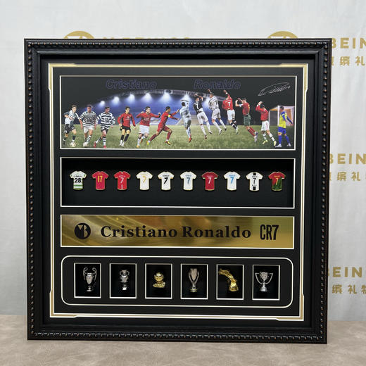 收藏系列 C罗 装饰纪念画 豪华版（非亲签） 商品图1