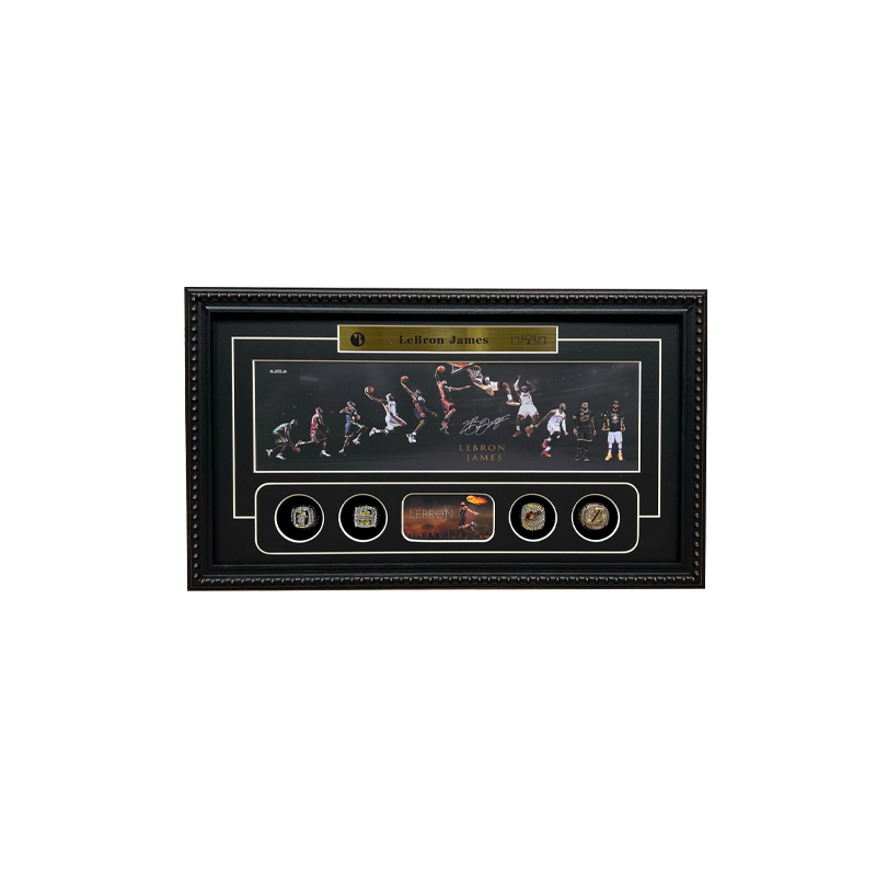 收藏系列 勒布朗詹姆斯 装饰纪念画（非亲签）