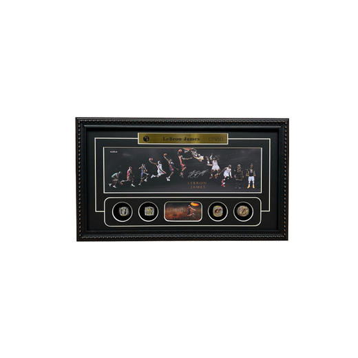 收藏系列 勒布朗詹姆斯 装饰纪念画（非亲签） 商品图0