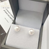 S925银简约淡水珍珠耳钉 A-291-2 商品缩略图3